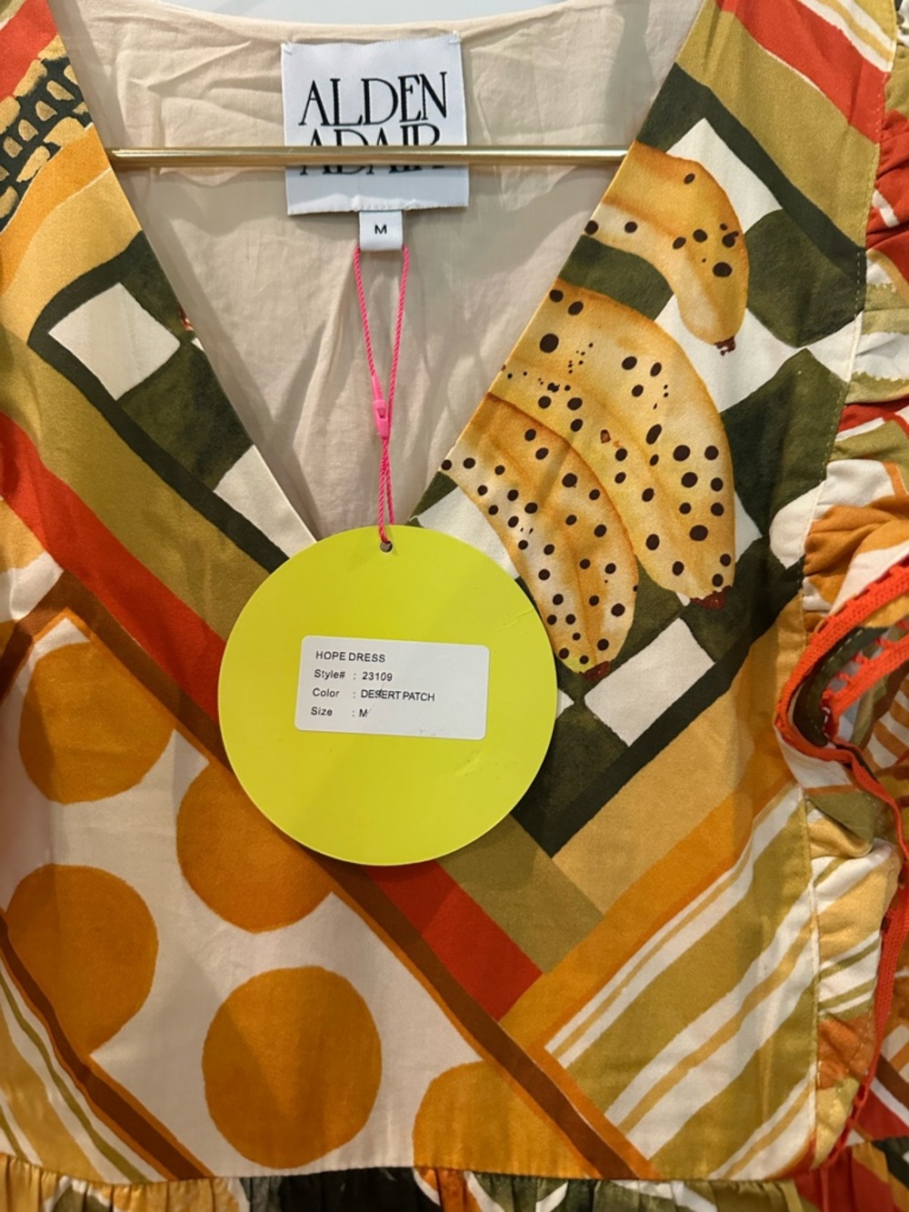 Alden Sleeveless The Alden Adair Hope Dress in Desert Patch NWT - Picture 8 of 10